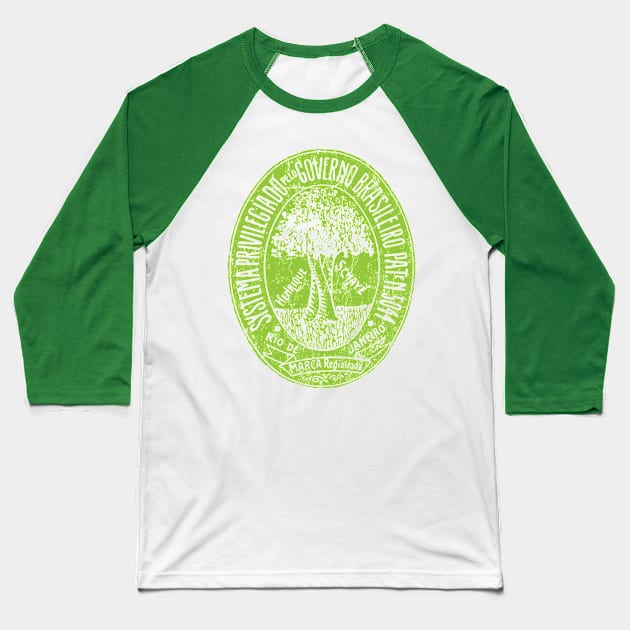 Brazilian Government Baseball T-Shirt by MindsparkCreative